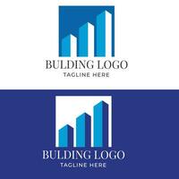 coleção do construção logotipo, real Estado logotipo, propriedade logotipo Projeto para o negócio companhia identidade vetor