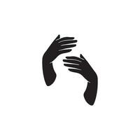 mão conceito. coleção do gesto Alto qualidade vetor esboço sinais para rede Páginas, livros, conectados lojas, panfletos, faixas etc. mãos segurando proteger dando gestos ícones.