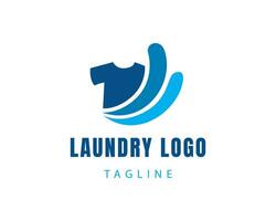 lavanderia logotipo criativo logotipo simples logotipo símbolo logotipo vetor