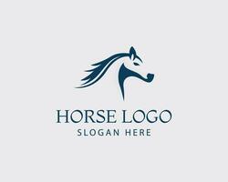 cavalo logotipo animal logotipo criativo cavalo logotipo minimalista cavalo logotipo vetor