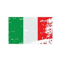 Itália bandeira ícone vetor