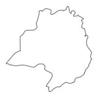 lofa mapa, administrativo divisão do Libéria. vetor ilustração.