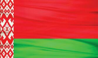 ilustração do bielorrússia bandeira e editável vetor do bielorrússia país bandeira