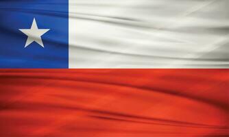 ilustração do Chile bandeira e editável vetor do Chile país bandeira