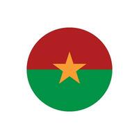 bandeira burkina faso ícone vetor