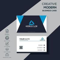 criativo, moderno, cartão de visita corporativo 0610211133 vetor