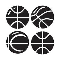 basquetebol ícone perfeito para logotipos, Estatísticas e infográficos. vetor