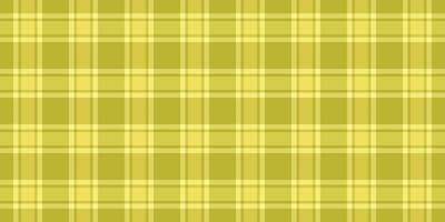 esboço textura Verifica desatado, vestuário xadrez fundo têxtil. perfeição padronizar tartan vetor tecido dentro amarelo cor.