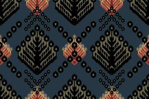ikat tribal indiano desatado padronizar. étnico asteca tecido tapete mandala enfeite nativo boho divisa têxtil.geométrico africano americano oriental tradicional vetor ilustrações. bordado estilo