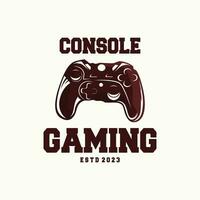 jogos console logotipo, jogador Projeto controle ilustração símbolo modelo vetor