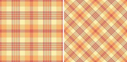 textura vetor tartan do xadrez desatado fundo com uma têxtil Verifica tecido padronizar.