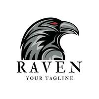 Raven logotipo ícone vetor Projeto template.logo adequado para gótico tema, entretenimento, e muitos criativo o negócio companhia