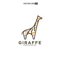 girafa logotipo vetor ícone ilustração