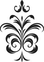floral esplendor decorativo elemento Projeto jardim harmonia emblema ícone logotipo vetor