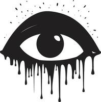 vistaura dinâmico olho simbolização mirador precisão vetor olho símbolo