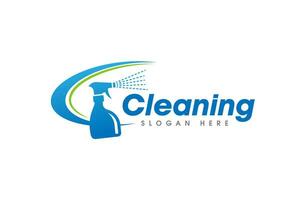 limpeza serviço o negócio logotipo símbolo ícone Projeto. limpeza spray vetor ícone símbolo