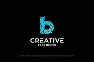 carta b logotipo Projeto modelo. criativo inicial cartas b logotipo símbolo. vetor
