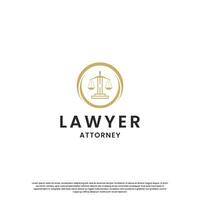 lei logotipo Projeto. advogado, advogado logotipo modelo. vetor