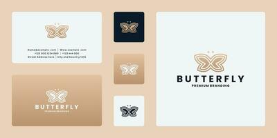 borboleta logotipo Projeto vetor para marca, spa, moda