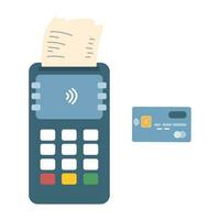 crédito cartão Forma de pagamento conceito ilustração vetor