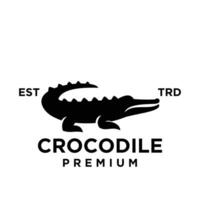 crocodilo logotipo ícone Projeto ilustração vetor