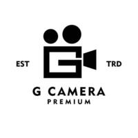 g Câmera carta logotipo ícone Projeto ilustração vetor