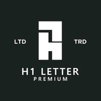 h7 carta logotipo ícone Projeto vetor