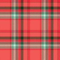 escocês tartan padronizar. tecido de algodão padrões modelo para Projeto ornamento. desatado tecido textura. vetor