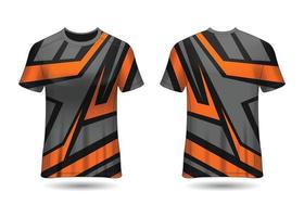 design de esporte de t-shirt. camisa de corrida para o clube vetor