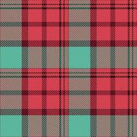 tartan xadrez padronizar desatado. tecido de algodão padrões. tradicional escocês tecido tecido. lenhador camisa flanela têxtil. padronizar telha amostra incluído. vetor