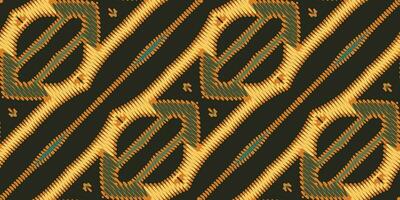navajo padronizar desatado bandana impressão seda motivo bordado, ikat bordado vetor Projeto para impressão indígena arte aborígene arte padronizar floral kurti Mughal fronteira