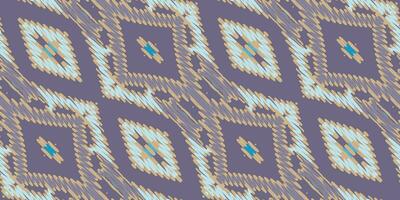 navajo padronizar desatado Mughal arquitetura motivo bordado, ikat bordado vetor Projeto para impressão gravata tingimento fronha sambal puri kurti Mughal arquitetura