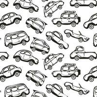 padronizar desatado carros simples minimalista fundo crianças vetor