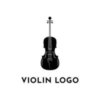 violino logotipo Projeto Ideias vetor modelo