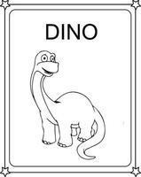 vetor desenhando imagem dinossauro