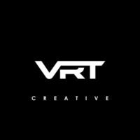 vrt carta inicial logotipo Projeto modelo vetor ilustração