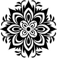 mandala - minimalista e plano logotipo - vetor ilustração