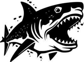Tubarão - Alto qualidade vetor logotipo - vetor ilustração ideal para camiseta gráfico