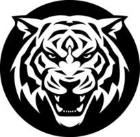 tigre, Preto e branco vetor ilustração