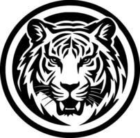 tigre - minimalista e plano logotipo - vetor ilustração