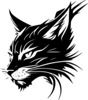 gato selvagem - Alto qualidade vetor logotipo - vetor ilustração ideal para camiseta gráfico