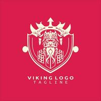 viking logotipo Projeto vetor modelo.