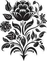 trabalhada herança decorativo étnico floral vetor herdado charme étnico floral emblema ícone