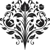 místico noir composição mão desenhado vetor ícone elegante noir complexidades feito à mão Preto logotipo Projeto