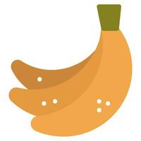 banana ícone ilustração para rede, aplicativo, infográfico, etc vetor