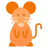 rato ícone ilustração para rede, aplicativo, infográfico, etc vetor