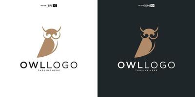 coruja logotipo Projeto vetor ícone conceito
