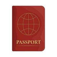 Passaporte livro ilustração vetor