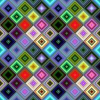 colorida abstrato geométrico diagonal quadrado padronizar - vetor mosaico fundo
