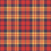 vetor têxtil fundo do desatado textura tecido com uma padronizar xadrez Verifica tartan.